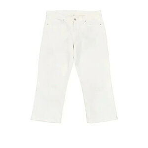 Levi’s Women’s White Crop Straight Leg Jeans Size 31
